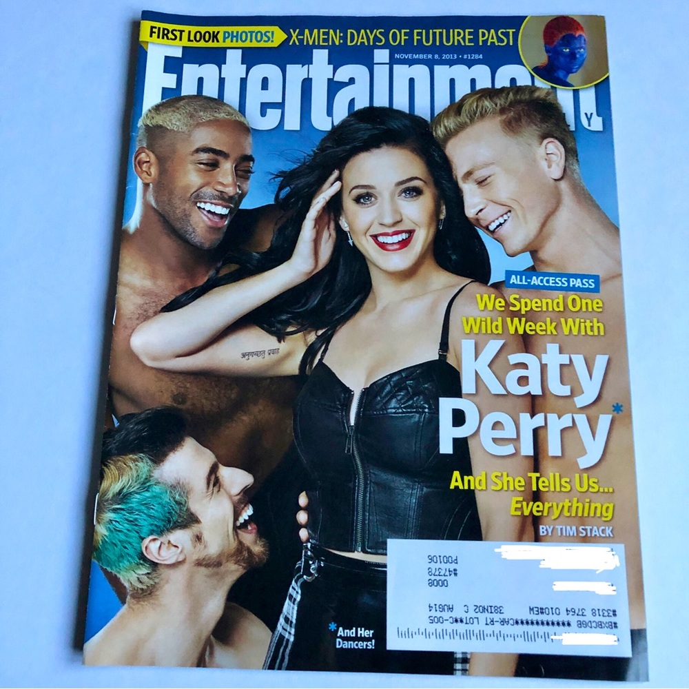 3/$15 ENTERTAINMENT WEEKLY MAGAZINE NOVEMBER 8, 2013 #1284 KATY PERRY ISSUE NEW